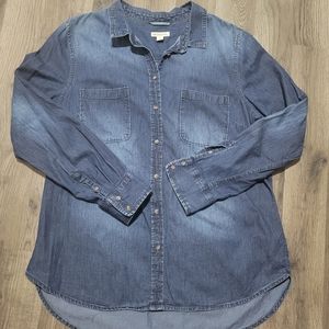 Merona Chambray Shirt Size XL
